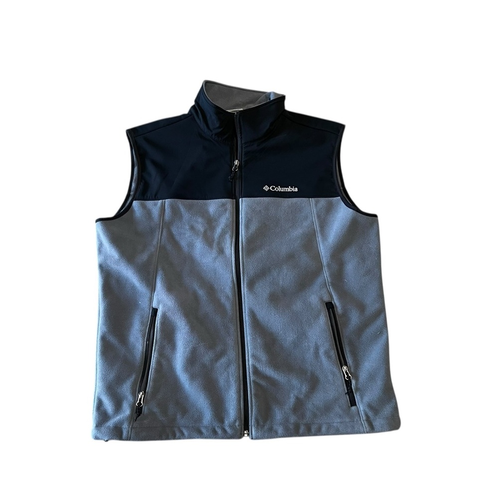Columbia Two-Tone Black and Gray Vest